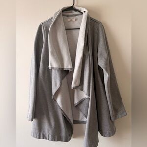 UGG Women's Light Gray Open Front Cardigan